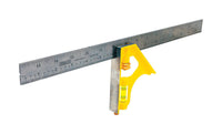 Stanley 16 in. L X 6 in. H Steel Adjustable English Combination Square