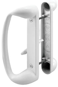 Sliding Patio Door Handle Set, White