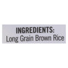 Castor River Farms - Rice Brown Long Grain - Case of 6-32 OZ