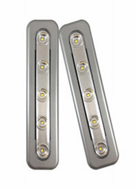 Westek 7 in.   L Silver Battery Powered LED Light Bar 70 lm