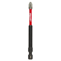 Milwaukee Shockwave Phillips #2 X 3-1/2 in. L Impact Power Bit Steel 1 pc