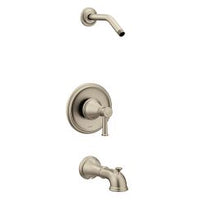 Brushed nickel Posi-Temp(R) tub/shower