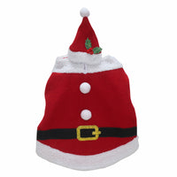 PET SANTA SUIT MED 13.5"