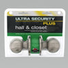 Ultra Security Plus Satin Nickel Passage Knob Right or Left Handed