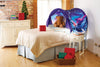 Ontel Dream Tents As Seen On TV Nylon Blue Winter Wonderland Bed Tent