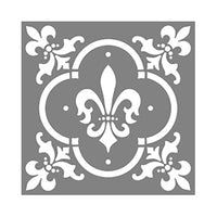 Americana Decor Fleur De Lis Tile, 12 x 12-In. (Pack of 3)