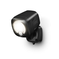 Ring Motion-Sensing Battery Powered LED Black Spotlight