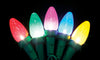 Celebrations  Platinum  LED C6  Light Set  Multicolored  24-1/2 ft. 50 lights