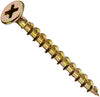 Wood Screws, Phillips, Gold, 1-5/8-In. x #6, 1-Lb.