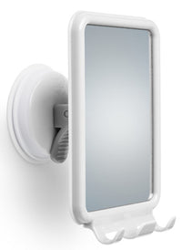 Shower Mirror, White, Shatterproof