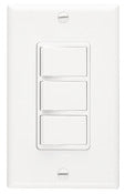 Broan P66W White 3-Function Fan Control Wall Switch