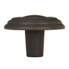 Amerock  Sterling Traditions  Round  Cabinet Knob  1-1/4 in. Dia. 7/8 in. Oil Rubbed Bronze  1 pk