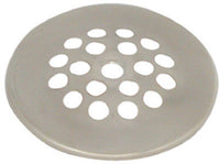 Danco 2-7/8 in. Brushed Nickel Plastic/Stainless Steel Shower Drain Strainer