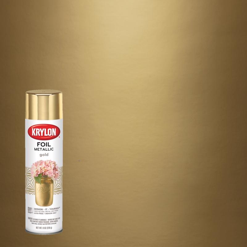 Krylon gold leaf is the best gold spray paint ever! Beautiful