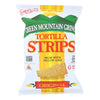 Green Mountain Gringo Tortilla Strips - Original - Case of 12 - 8 oz.