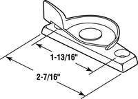 Prime-Line Sash Lock Use On "Croft" Windows Die-Cast Black Finish Carded 1 / Set