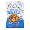 Quinn - Pretzel Sticks - Classic Sea Salt - Case of 36 - 1.5 oz.