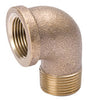 BK Products Southland 3/8 in. FIP Sizes X 3/8 in. D FIP Red Brass 90 Degree Street Elbow