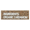 Simply Organic Cardamom - Case of 6 - 2.82 oz.