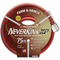 Neverkink Xtreme Performance Farm and Ranch Hose, 3/4-In. x 75-Ft.