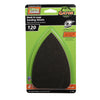 Gator Mouse 5 in. L X 3-1/2 in. W 120 Grit Zirconium Oxide Mouse Sandpaper 4 pk