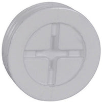 White Weatherproof 1/2-Inch Closure Plug, 3-Pack