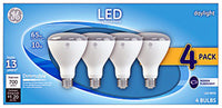 LED Reflector Light Bulbs, R30, Frosted Daylight, 10-Watts, 650 Lumens, 4-Pk.