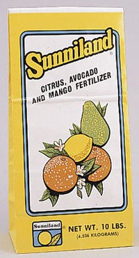 Sunniland Citrus , Mango And Avocado Fertilizer 6-4-6 Granules 10 Lb. (Case of 6)