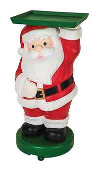 Mr. Christmas  Serving Santa  Christmas Decoration  Red/White  Metal/Plastic  1 each