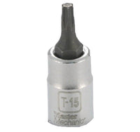 T-15 Torx Bit Socket, 1/4-In. Drive