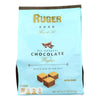 Ruger - Chocolate Wafer Salted Bite Size - Case of 6 - 6.17 OZ