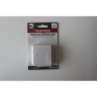 Black Point Products 1-Jack Phone Jack Surface-Mount