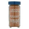 Morton and Bassett Seasoning - Cinnamon - Ground - 2.7 oz - Case of 3