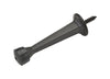 National Hardware 3 in. W Zinc w/Rubber Tip Oil Rubbed Bronze Rigid Door Stop Mounts to door (Pack of 15).