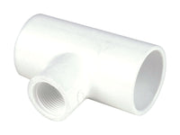 Dura Schedule 40 3/4 in. Slip X 3/4 in. D Slip PVC Reducing Tee