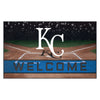 MLB - Kansas City Royals Rubber Door Mat - 18in. x 30in.