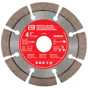 Grip Rite Grsdb45I 4.5 Silver Industrial Segmented Diamond Blade