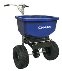 Chapin  Push  Spreader  For Salt/Ice Melt 100 lb.