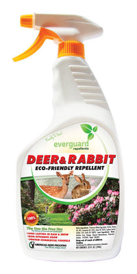 Everguard Repellents Animal Repellent Spray For Deer and Rabbits 32 oz (Pack of 12)