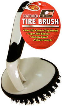 Contoured Car Tire Brush