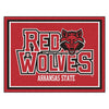 Arkansas State University 8ft. x 10 ft. Plush Area Rug