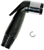 Black / Chrome Finish Plastic Spray Head for Kitchen Sink