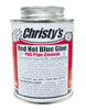 Christy's Red Hot Blue Glue Blue Cement For PVC 8 oz