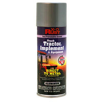 Rust-Preventative Enamel, Paint & Primer for Metal, Truck, Tractor, Implement & Equipment, Aluminum, 12 oz. Spray