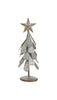 Celebrations  Christmas Tree Small  Tabletop Decoration  Silver  Galvanized  1 pk (Pack of 8)