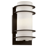 Bel Air Lighting Zypher Black Switch Incandescent Wall Lantern