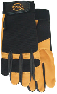 Boss Gloves 4048X Extra Large Black & Gold Premium Goatskin Boss® Guard™ Glove                                                                        