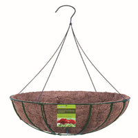 Gardman 16 in. D Wire Hanging Basket Green