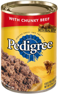 Dog Food, Ground Beef, 22-oz. Can (Pack of 12)