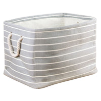 iDesign Gray Storage Bin Stackable